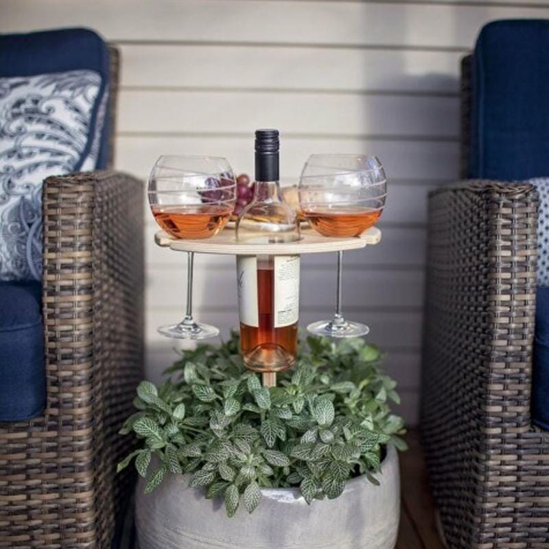 Table à Vin Pliable Compacte | Parfaite pour Pique-niques et Camping