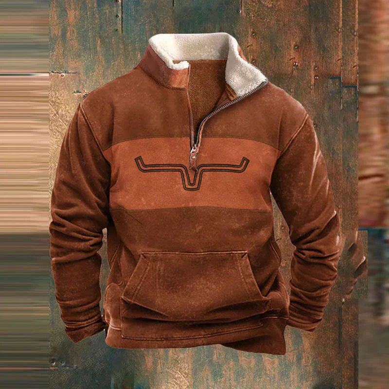 Pull en Fleece pour Homme | Chaud et Élégant pour l'Extérieur