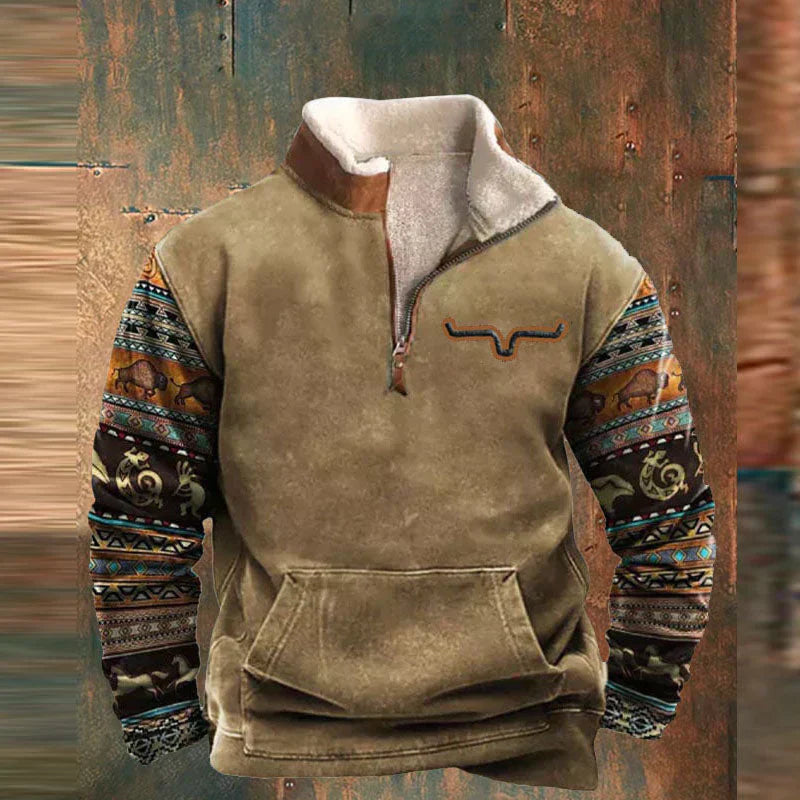 Pull en Fleece pour Homme | Chaud et Élégant pour l'Extérieur