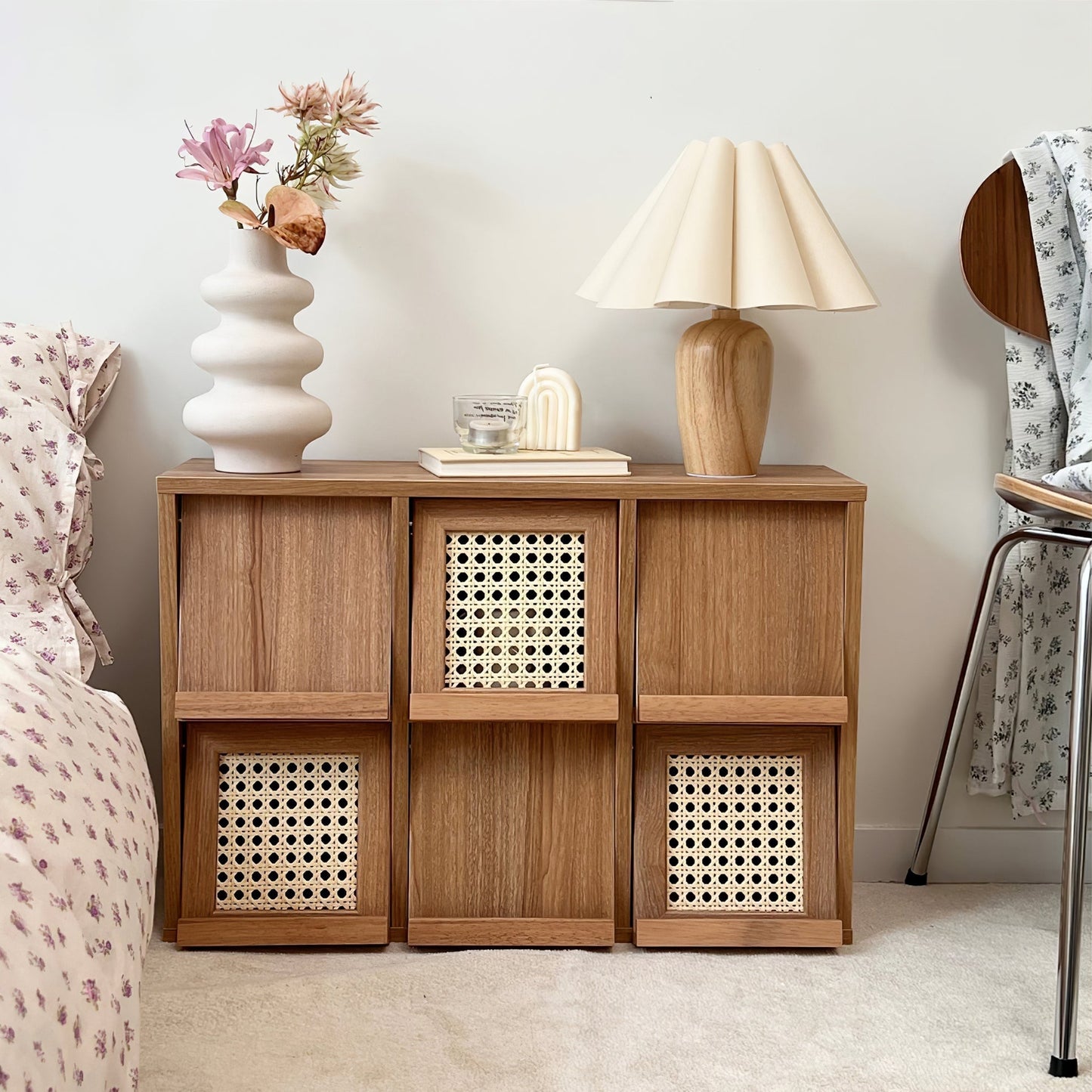 Lampe Tissée Vintage | Élégance et Lumière Chaleureuse