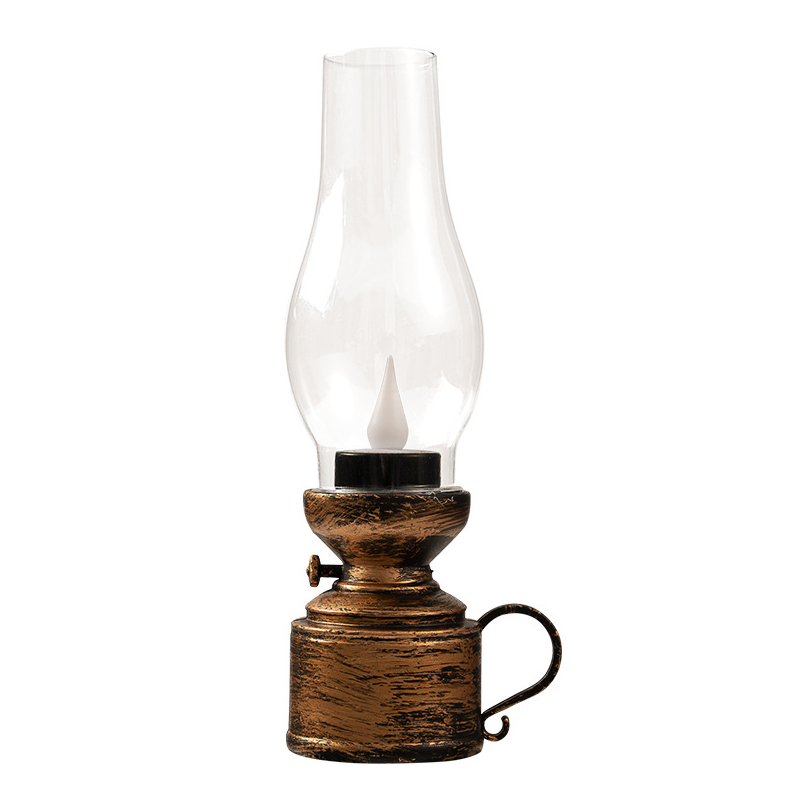 Lampe à Bougie LED Vintage | Ambiance Chaleureuse et Sécurisée