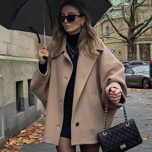 Manteau d'Hiver Oversize pour Femmes | Confort et Élégance en Hiver