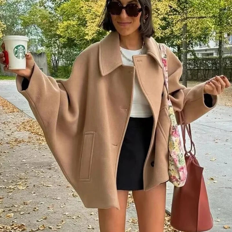 Manteau d'Hiver Oversize pour Femmes | Confort et Élégance en Hiver