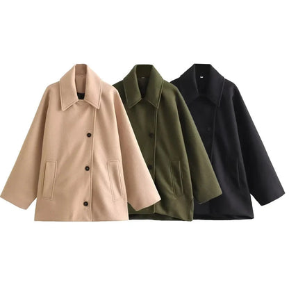 Manteau d'Hiver Oversize pour Femmes | Confort et Élégance en Hiver