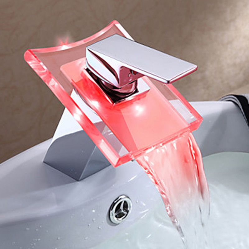 Robinet Mélangeur LED pour Lavabo | Design Moderne avec Éclairage Intégré