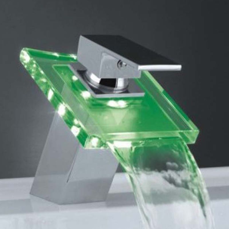 Robinet Mélangeur LED pour Lavabo | Design Moderne avec Éclairage Intégré