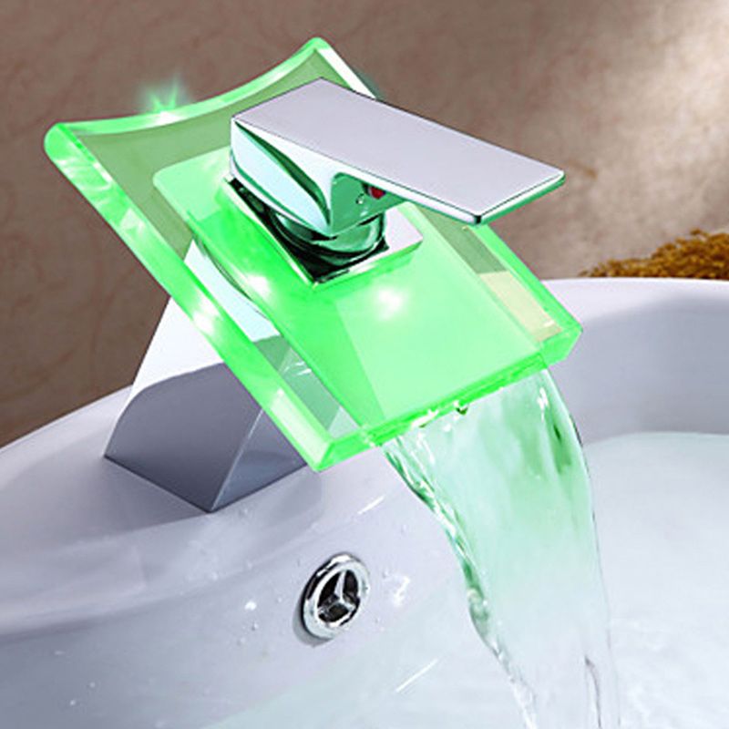 Robinet Mélangeur LED pour Lavabo | Design Moderne avec Éclairage Intégré