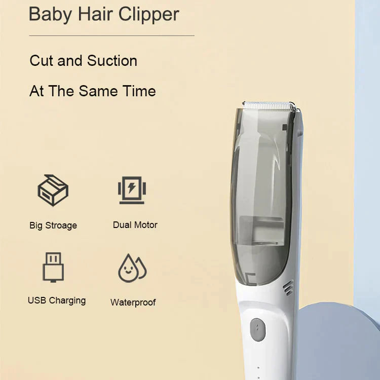 Tondeuse à Cheveux Silencieuse pour Enfants | Coupe Douce et Nettoyage Facile
