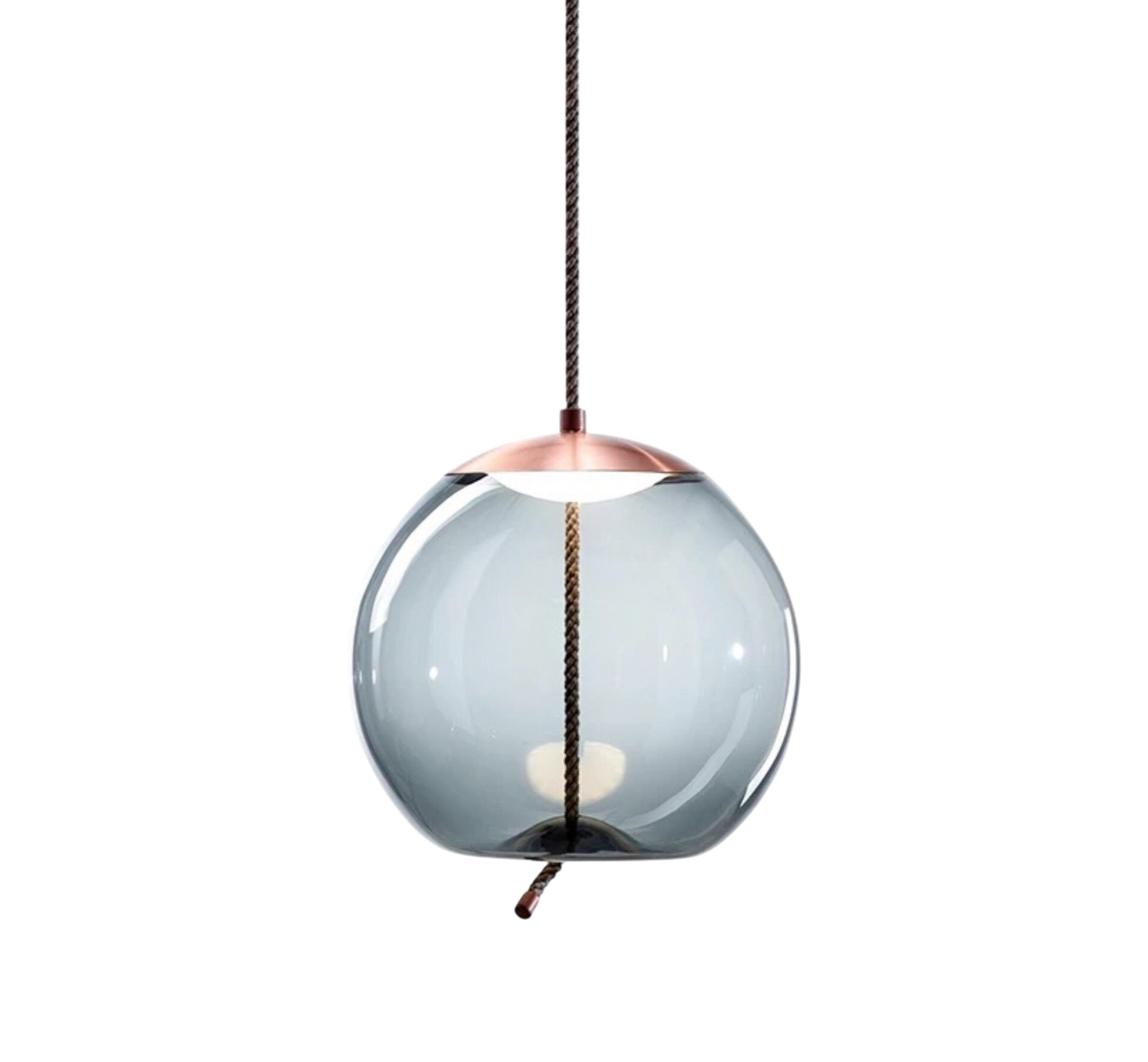 Lampe Suspendue en Or Rose | Élégance et Style Contemporain