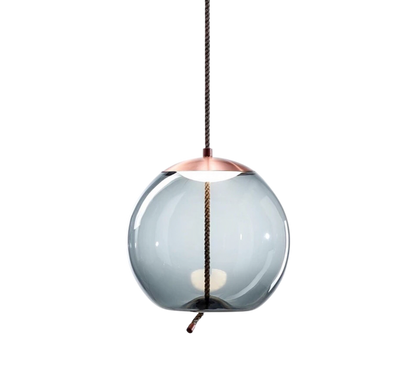 Lampe Suspendue en Or Rose | Élégance et Style Contemporain