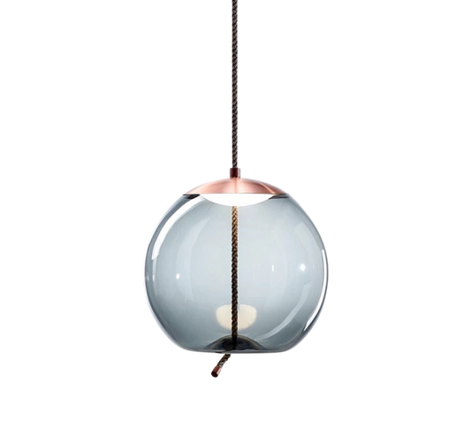 Lampe Suspendue en Or Rose | Élégance et Style Contemporain