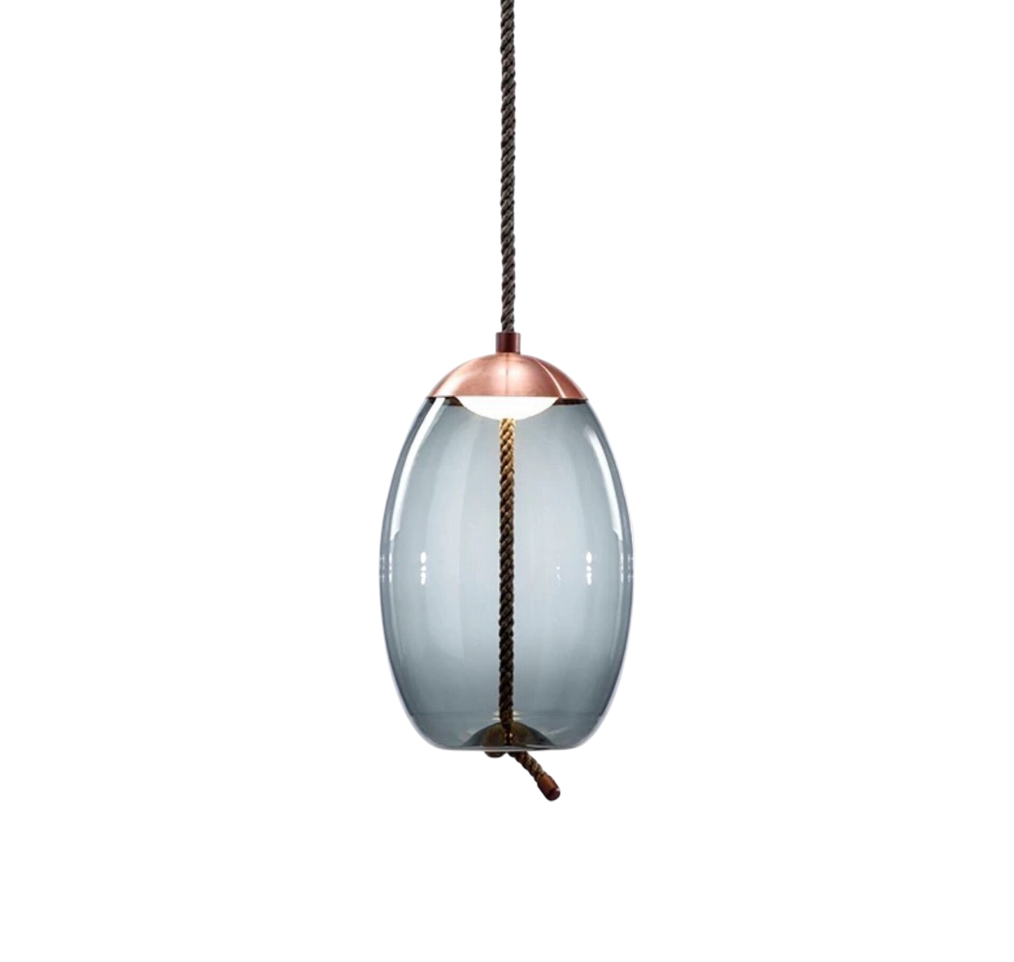 Lampe Suspendue en Or Rose | Élégance et Style Contemporain