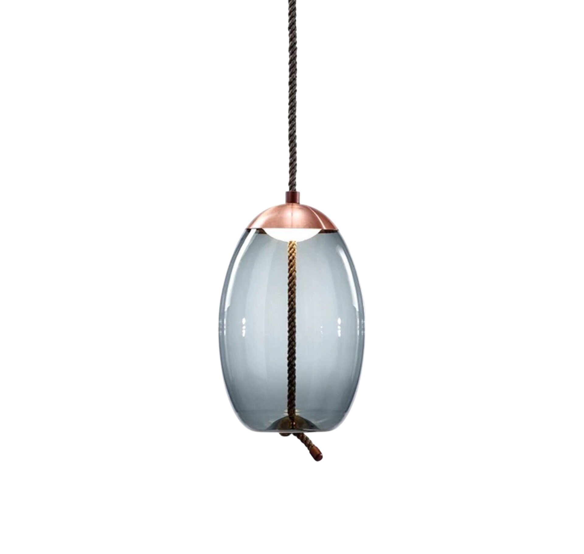 Lampe Suspendue en Or Rose | Élégance et Style Contemporain
