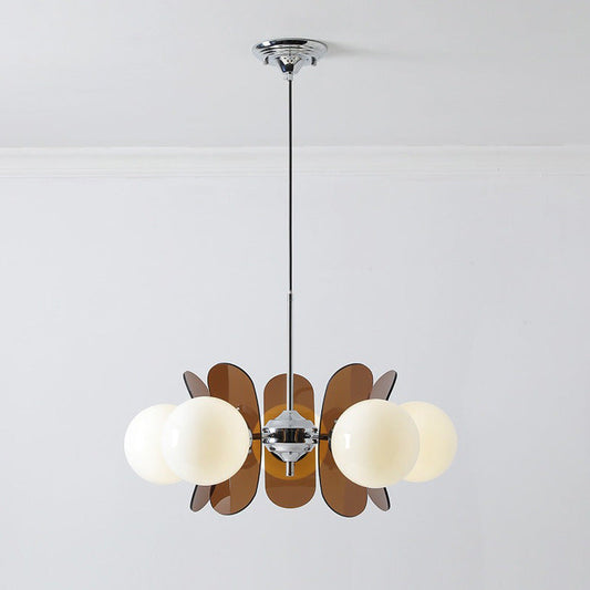 Lustre Bauhaus Vintage pour Salle à Manger | Éclairage Élégant et Accueillant