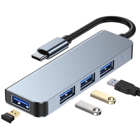 Hub USB-C 4K avec Charge Rapide | Connectivité Polyvalente et Design Compact