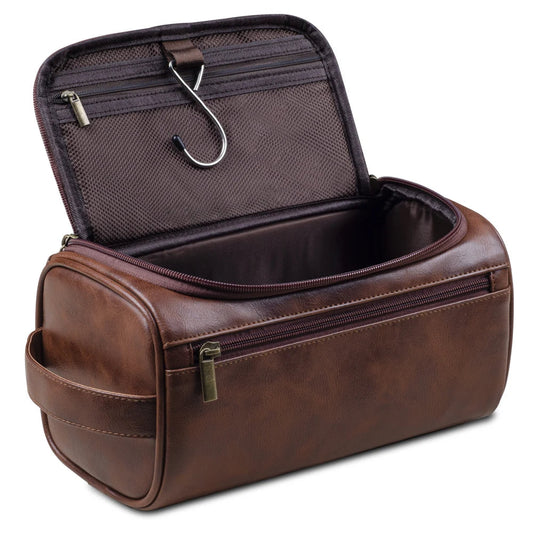 Trousse de Toilette en Cuir pour Hommes | Élégante et Pratique pour Voyager