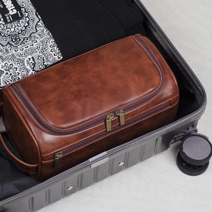 Trousse de Toilette en Cuir pour Hommes | Élégante et Pratique pour Voyager