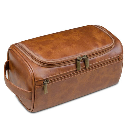 Trousse de Toilette en Cuir pour Hommes | Élégante et Pratique pour Voyager