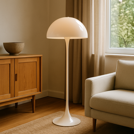 Lampe sur Pied Champignon | Design Contemporain et Chaleureux