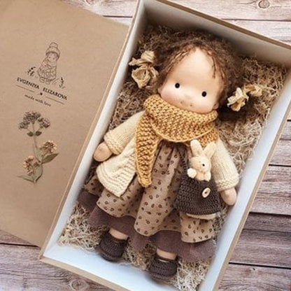 Poupée Waldorf Artisanale pour Enfants | Éveille l'Imagination et la Créativité