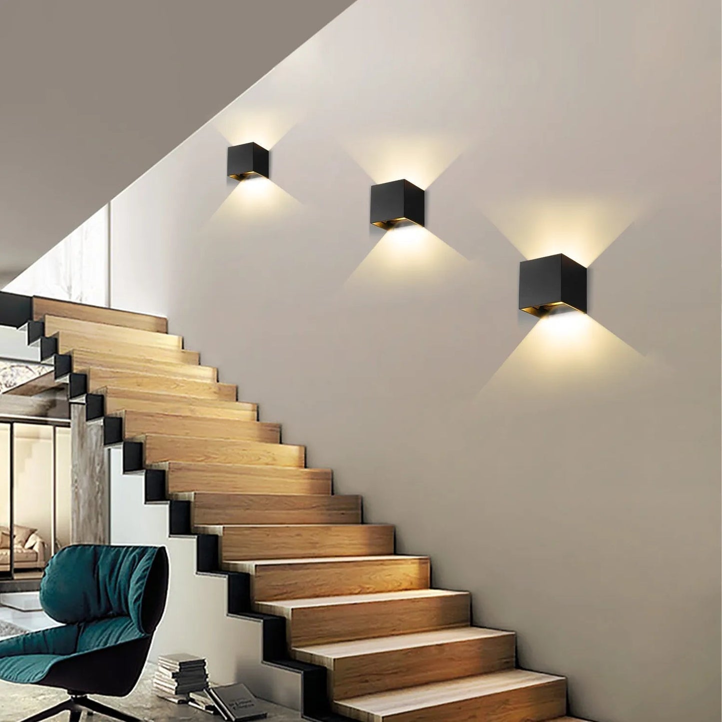 Applique Murale à Détecteur de Mouvement | Design Élégant et Énergétiquement Efficace