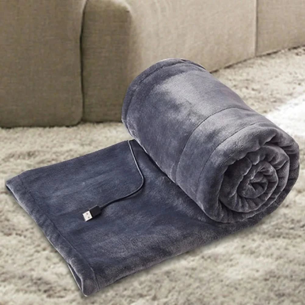 Couverture Chauffante USB Portable | Réglages de Chaleur Ajustables et Confortables