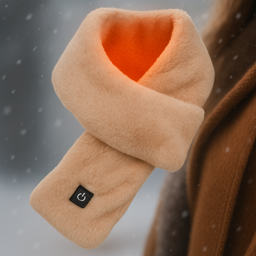 Écharpe Chauffante en Fleece Doux | Confort et Chaleur Personnalisés pour l'Hiver