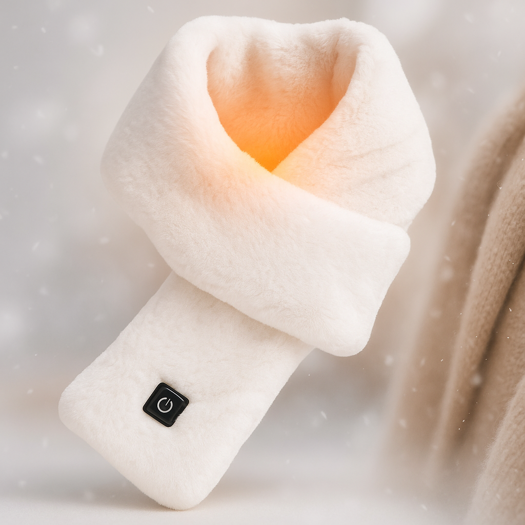 Écharpe Chauffante en Fleece Doux | Confort et Chaleur Personnalisés pour l'Hiver