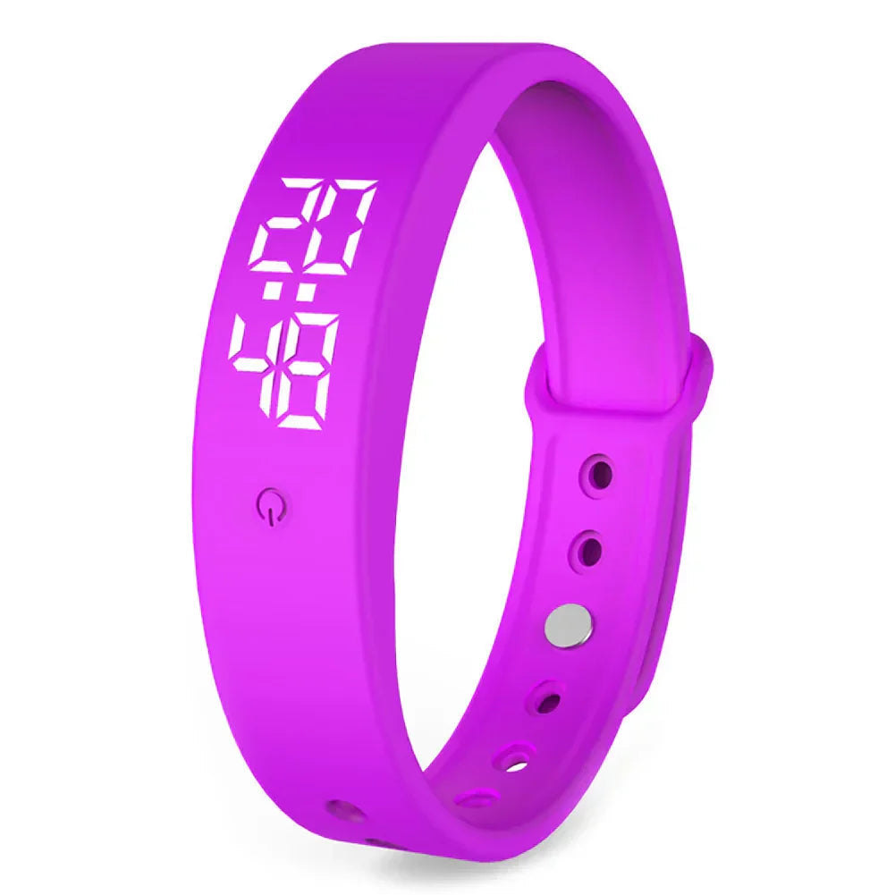 Montre Connectée Étanche pour Santé | Surveillance Température et Alertes Vibrantes