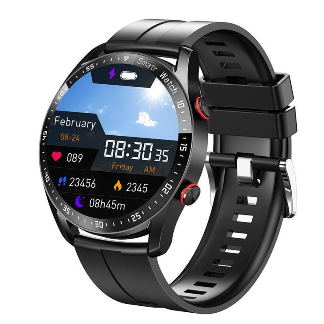 SwissActive™ – Montre Connectée Homme Suivi Santé & Résistance à l'Eau IP67