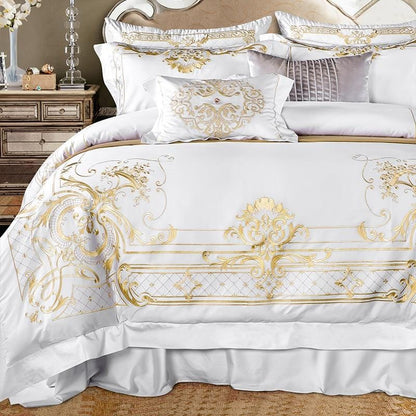 Literie de Luxe en Coton Égyptien | Glamour et Élégance pour Votre Chambre