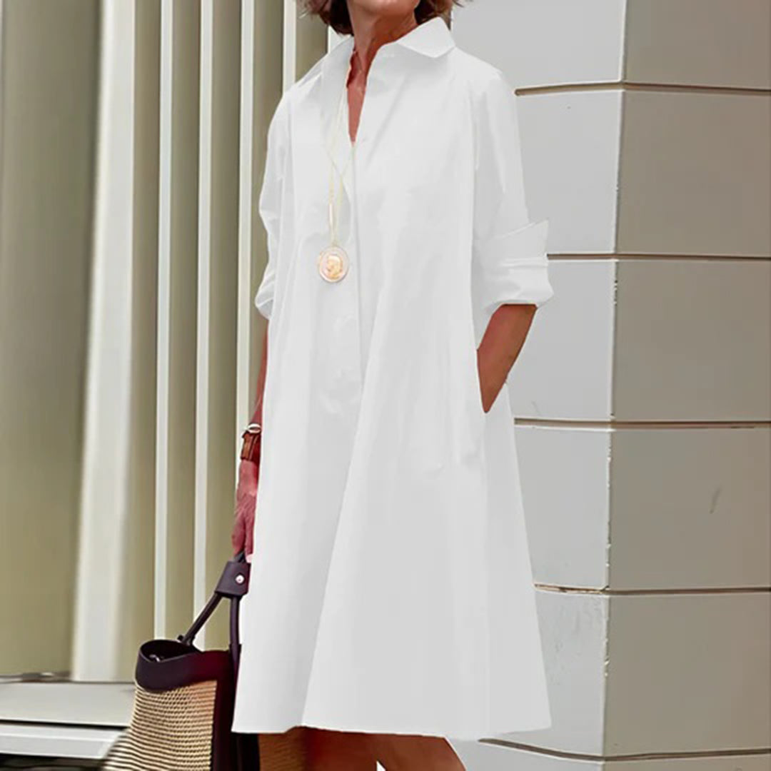 Robe Longue Élégante pour Femmes | Confort et Style Printanier Raffiné
