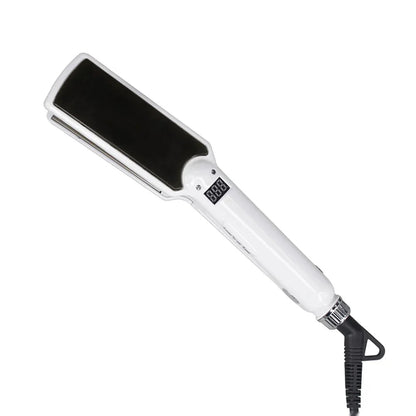 Fer à Lisser Professionnel Haute Température | Idéal pour Cheveux Épais et Bouclés