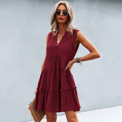 Robe Mini Élégante pour Femmes | Confort et Style Estival Incontournable