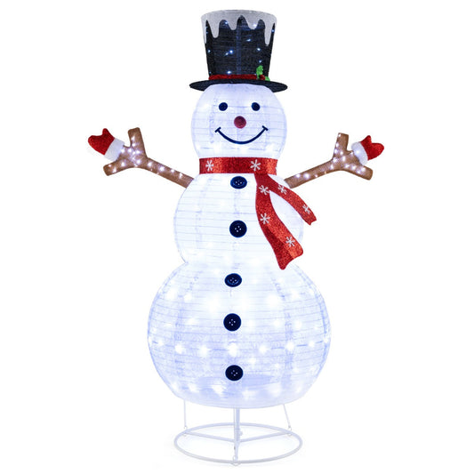 Bonhomme de Neige Lumineux | Décoration Festive pour Jardin ou Porche