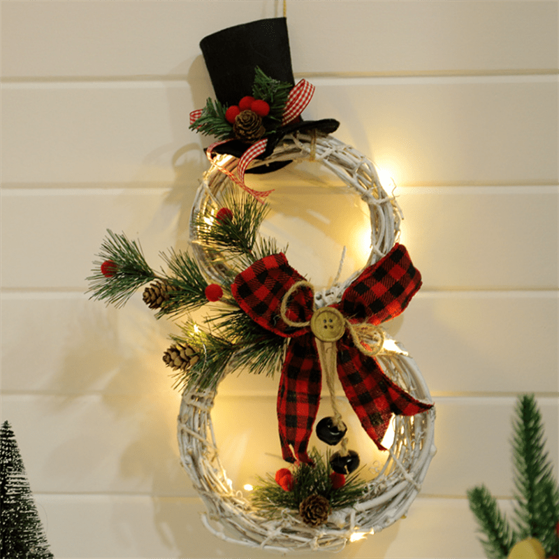 Bonhomme de Neige Décoratif | Charmant Accessoire Hivernal Festif