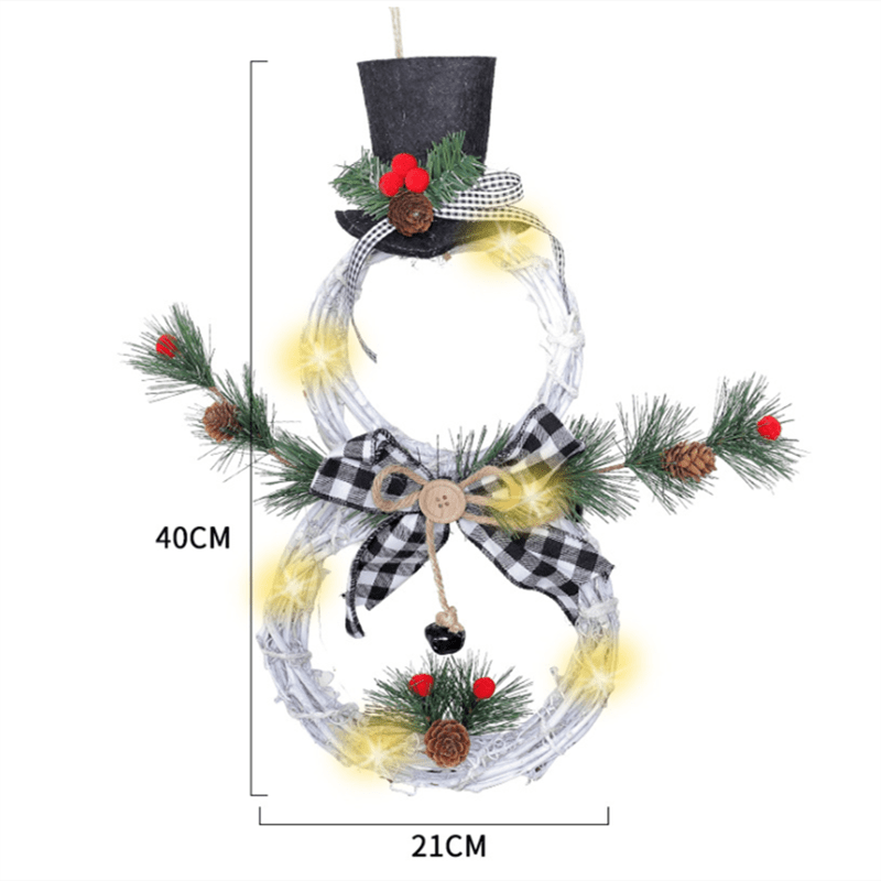 Bonhomme de Neige Décoratif | Charmant Accessoire Hivernal Festif
