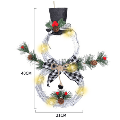 Bonhomme de Neige Décoratif | Charmant Accessoire Hivernal Festif