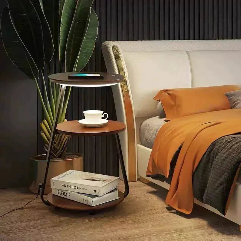 Table d'appoint Design Élégant | Rangement Pratique et Style Moderne