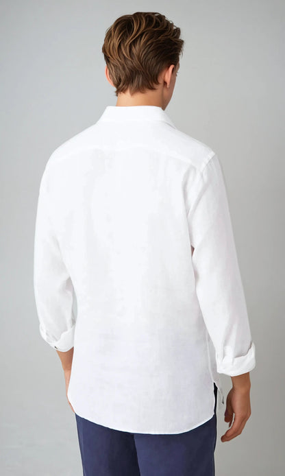 Chemise en Lin Respirante | Élégance Décontractée pour Jours Chauds