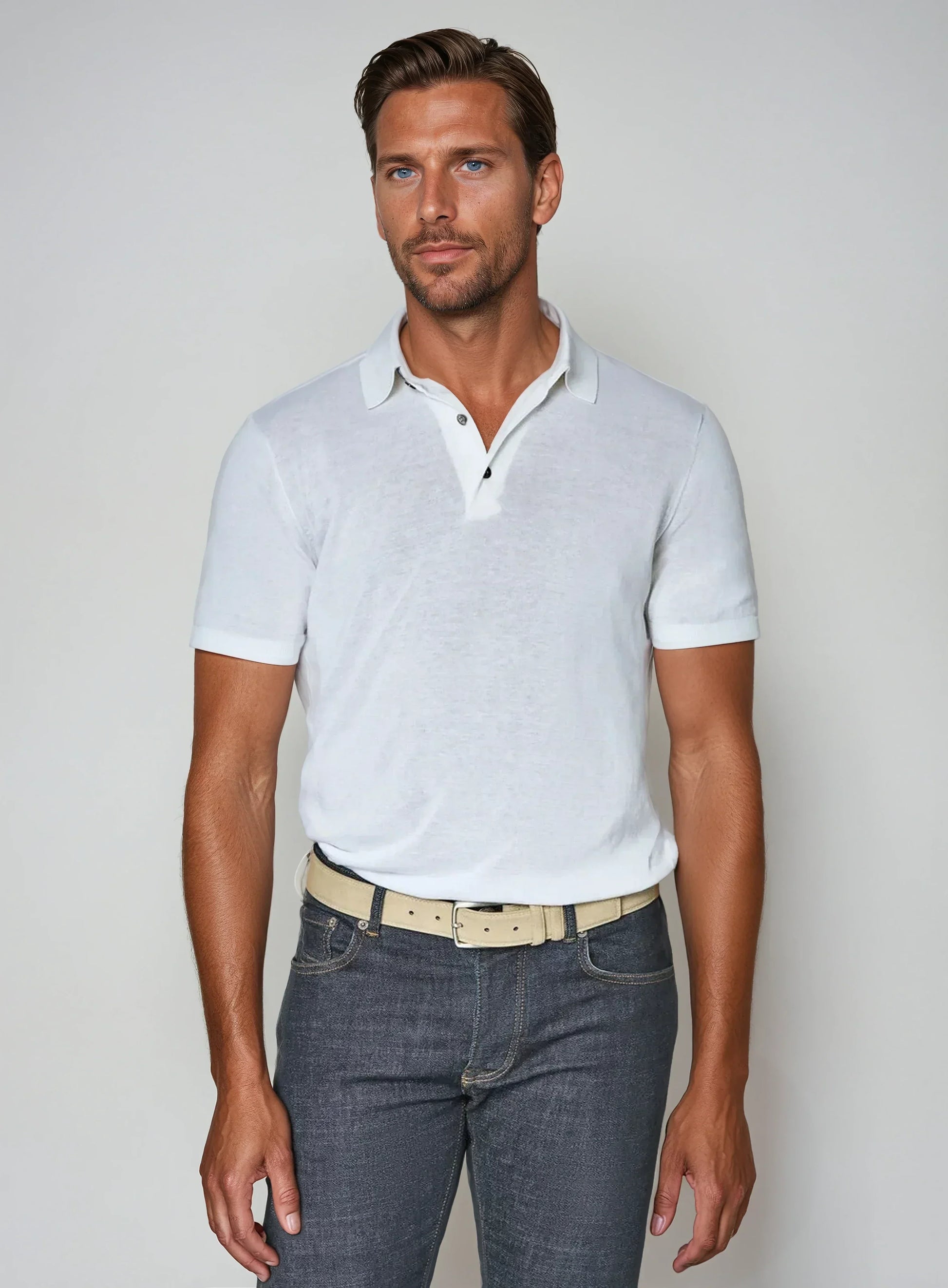 Polo Élégant pour Homme | Style Polyvalent et Confortable