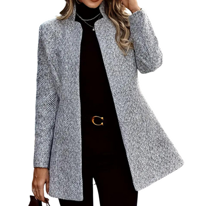 Manteau Long Femme Élégant | Chaud et Polyvalent pour l'Hiver