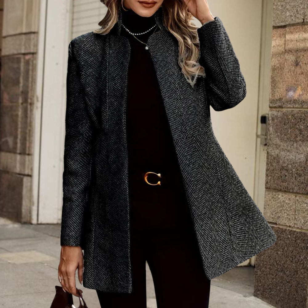 Manteau Long Femme Élégant | Chaud et Polyvalent pour l'Hiver