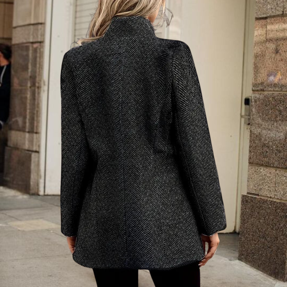 Manteau Long Femme Élégant | Chaud et Polyvalent pour l'Hiver