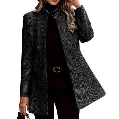 Manteau Long Femme Élégant | Chaud et Polyvalent pour l'Hiver