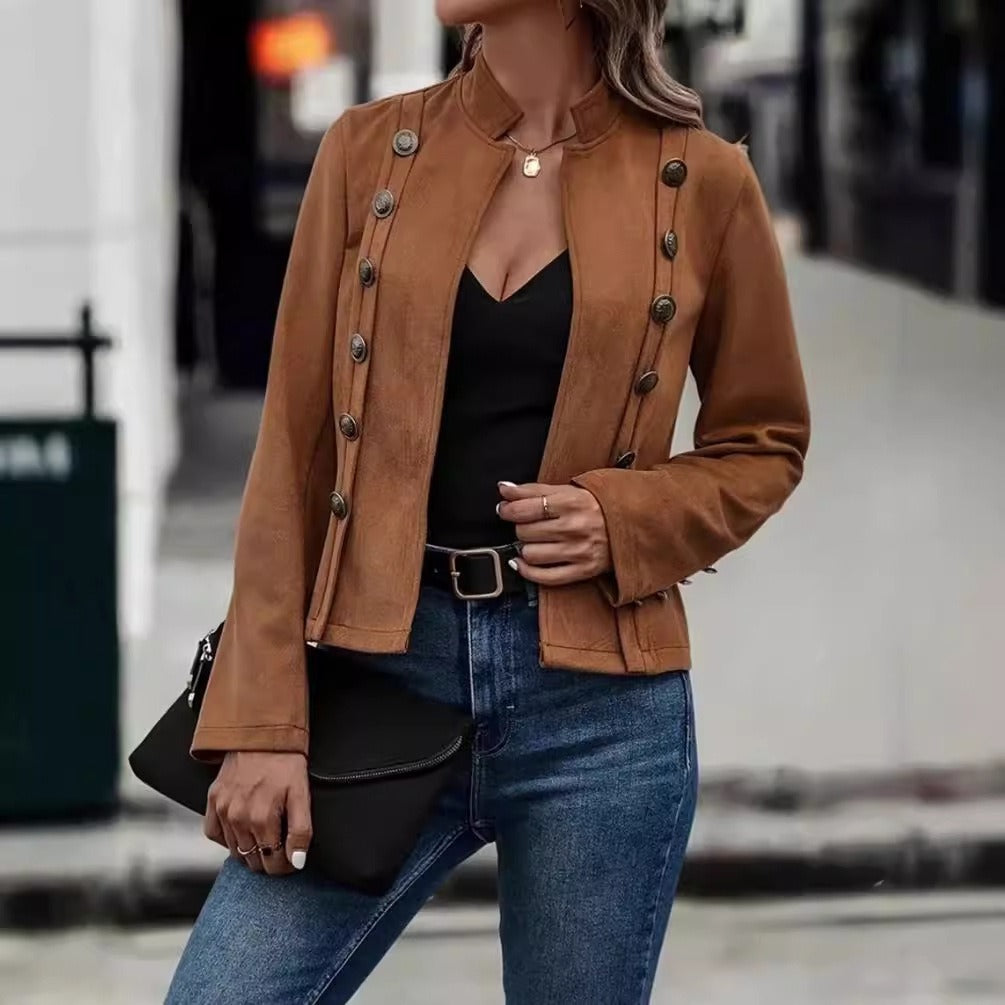 Veste en Velours pour Femme | Design Rétro Chic et Confort Doux