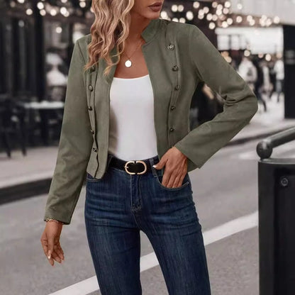 Veste en Velours pour Femme | Design Rétro Chic et Confort Doux