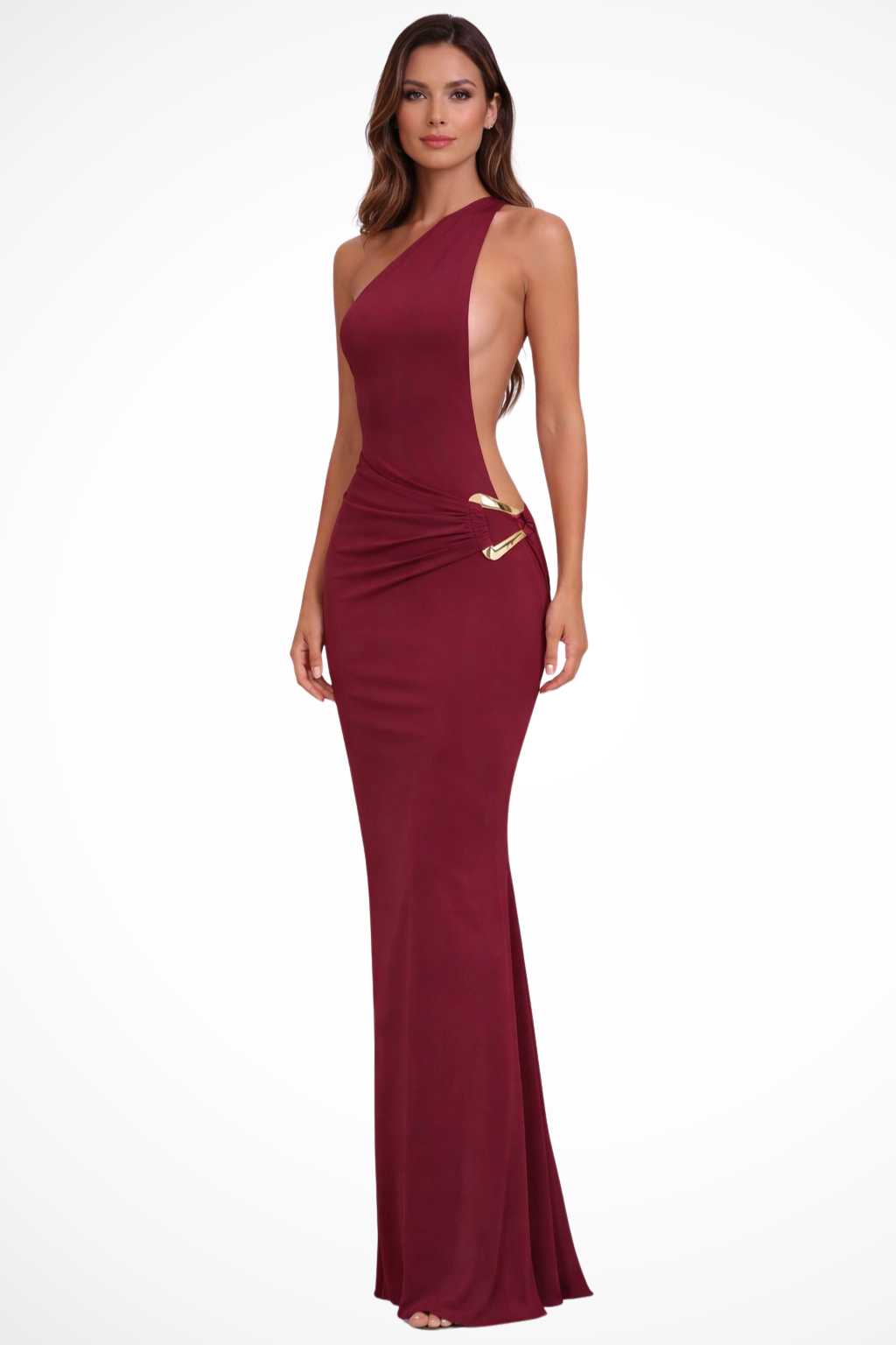 Robe Maxi Bodycon Femme | Élégante et Dos Nu