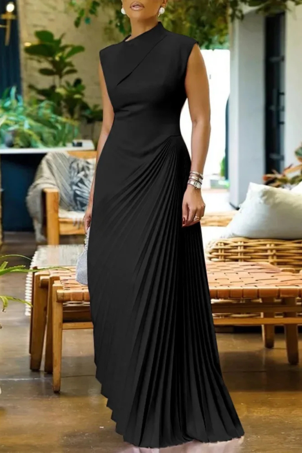 Robe de Soirée Asymétrique Femme | Élégance pour Occasions Formelles