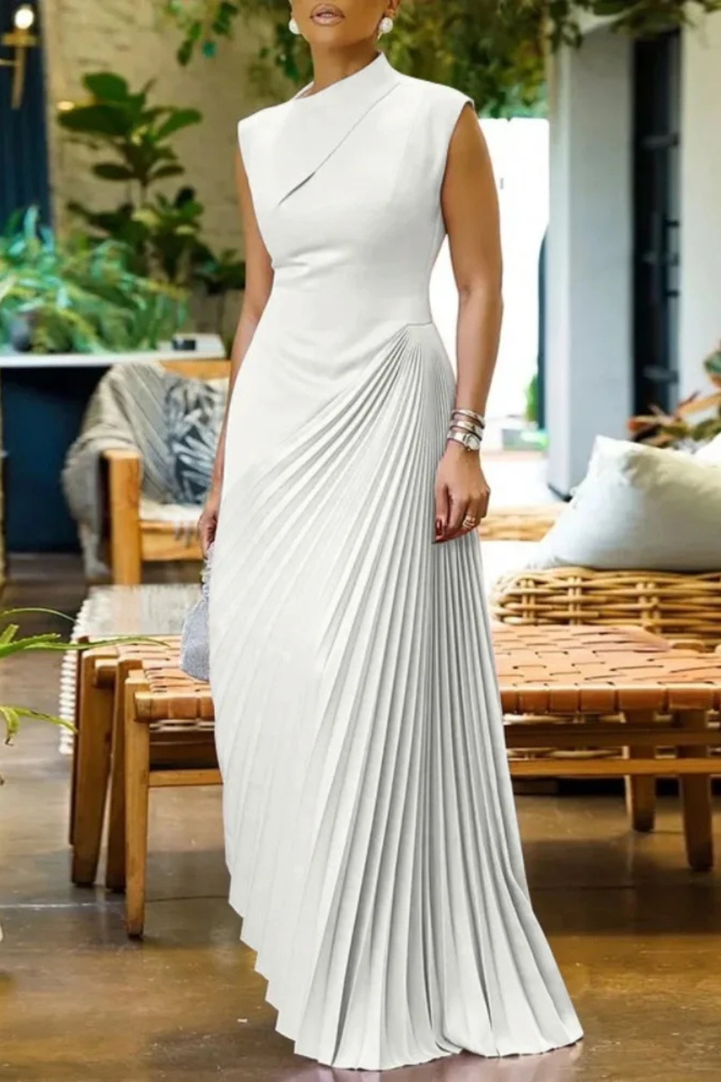 Robe de Soirée Asymétrique Femme | Élégance pour Occasions Formelles